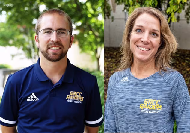 Garrett Lacy and Sharon Becker.