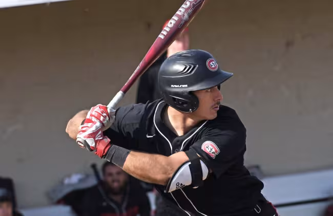 CJ Breen as a baseball player.