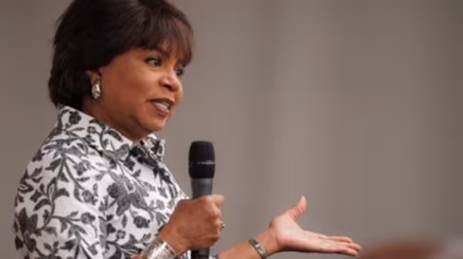 Portrait of Cheryl Brown Henderson.