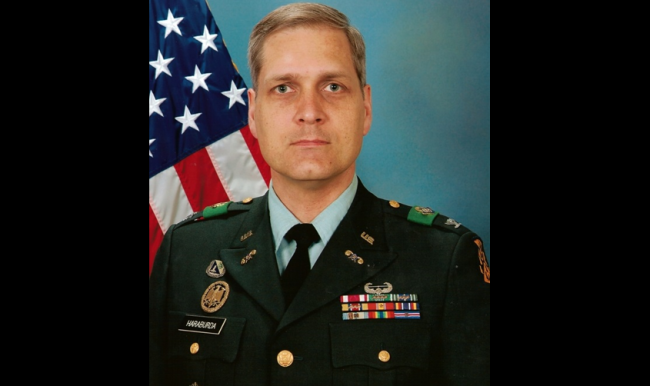 Portrait of Col. Scott Haraburda.