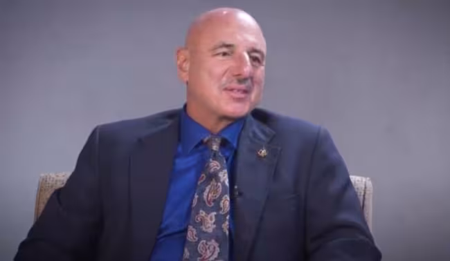 Professor DiVivo appearing on "Conversations with a Geographer." 