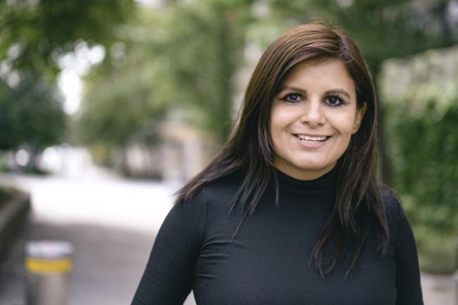 Portrait of Perla Mascorrio.