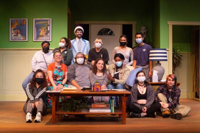 Cast and crew of "Tiger Be Still."