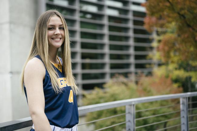 Portrait of Grace Lodes.