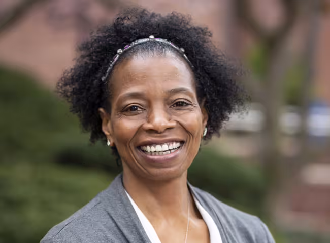Portrait of Denise Jones.