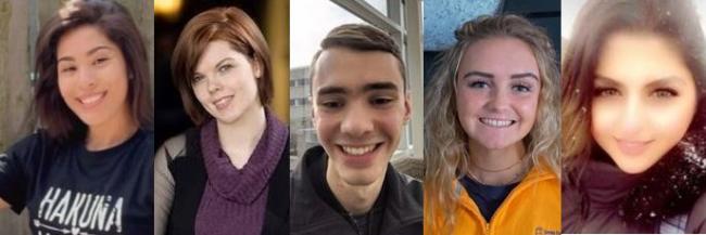 2020 Honors Ambassador headshots