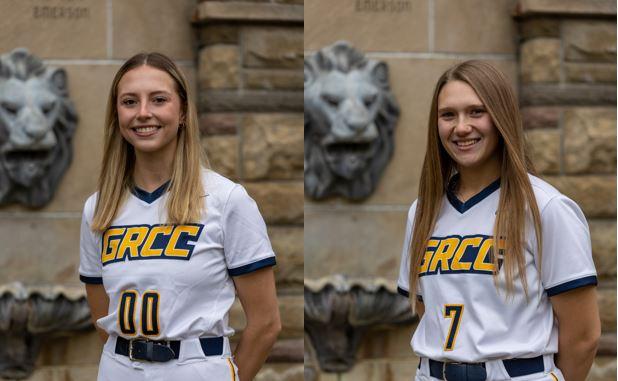 Portraits of Izzy Regner and Samara Kolehouse.