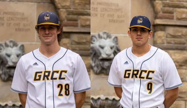 Portraits of Jared Berkenpas and Zacarias Salinas.