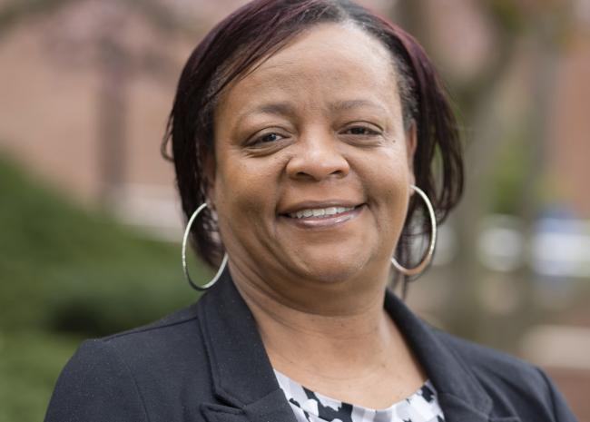 Portrait of Lynnell Talbert.