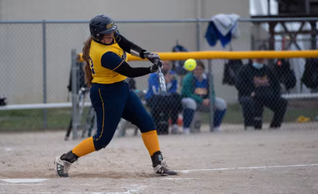 Mariah Redding at the plate.