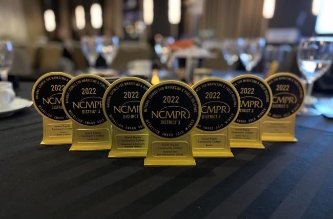 Gold Medallion Awards earned by GRCC.