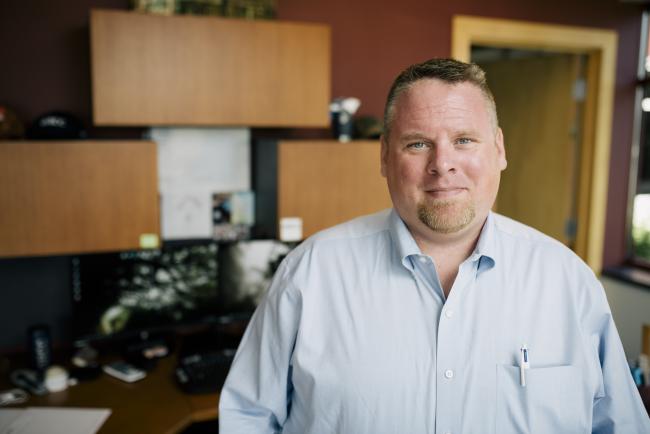 Portrait of Ryan Kauffman.