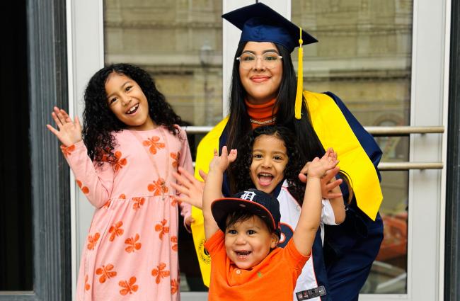 Sabrina Barrera and family.