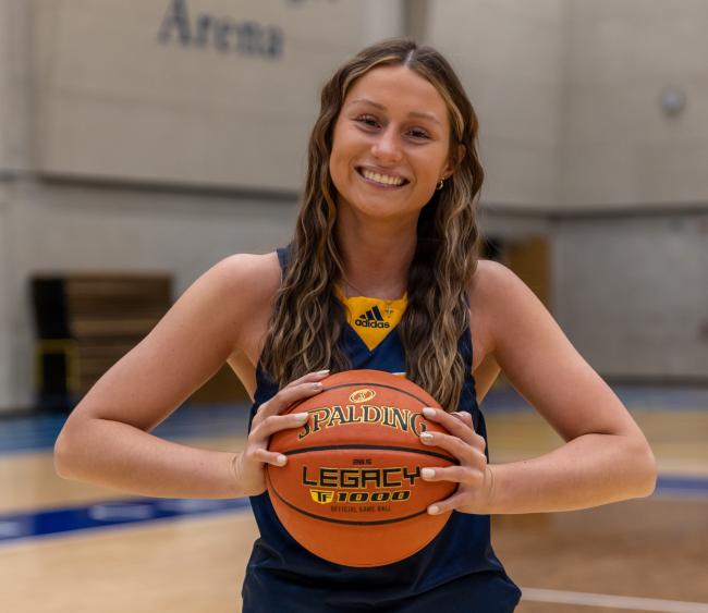 Portrait of Sally Merrill.