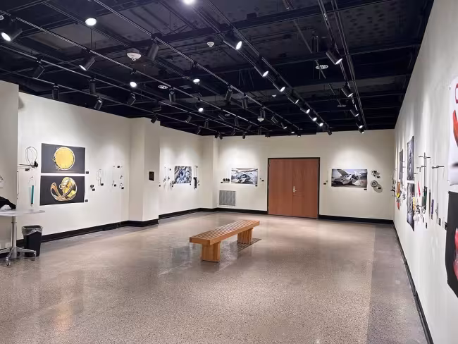 The art gallery at GRCC
