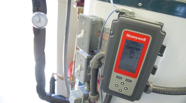 Honeywell HVAC equipment.