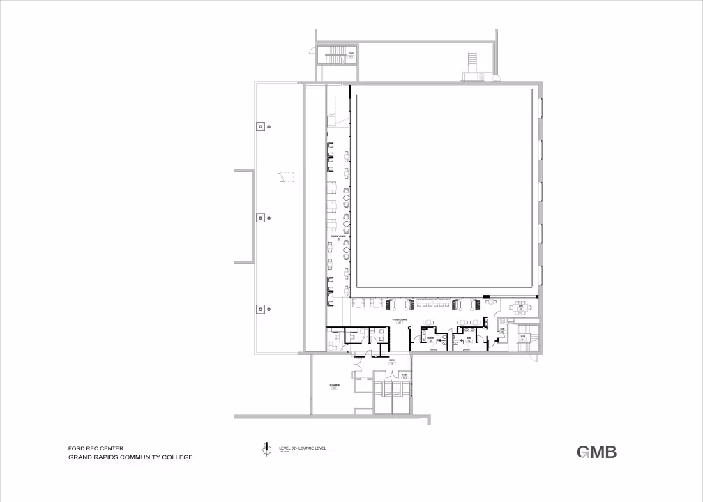 Ford rec center second floor