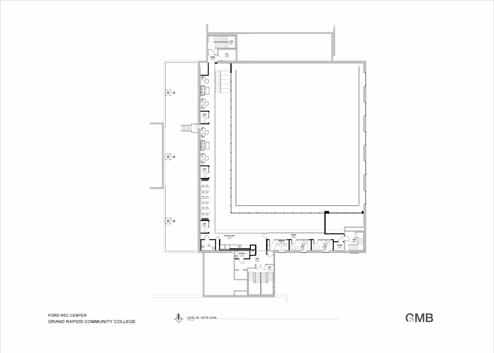 Ford rec center third floor
