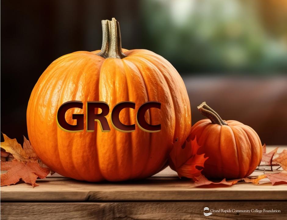 GRCC Alumni Pumpkin