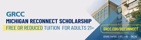 Michigan Reconnect Scholarship bill board ad