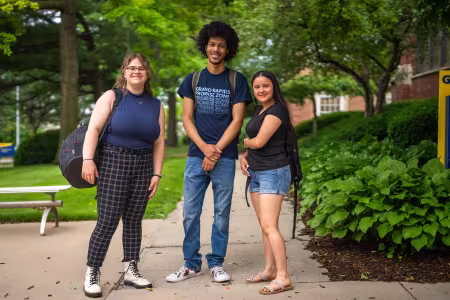 GRCC students on the DeVos Campus