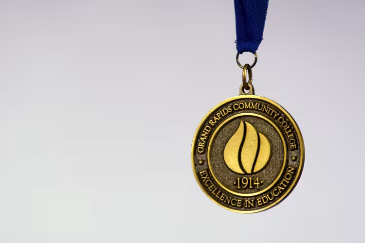 An Excellence in Education Medal
