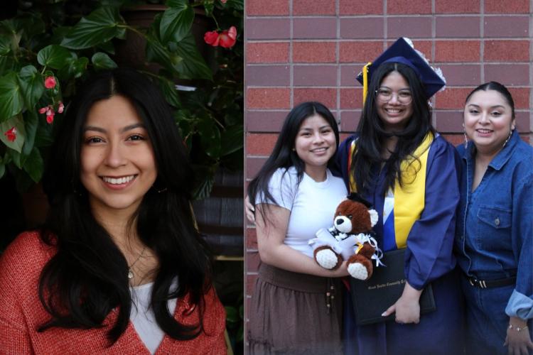Four TRIO STEM students, Daniela Alcantar-Nava, Gabriela Martinez-Rivera, Raven Roman and Dulce Reyes-Loredo