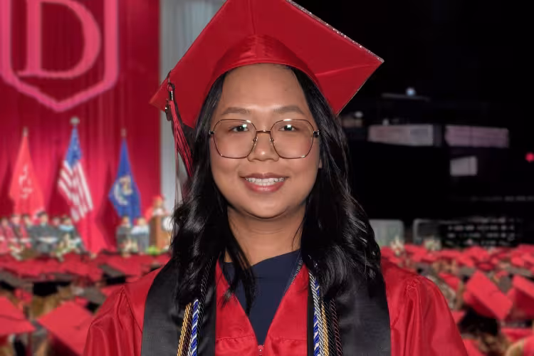 Sa San at graduation