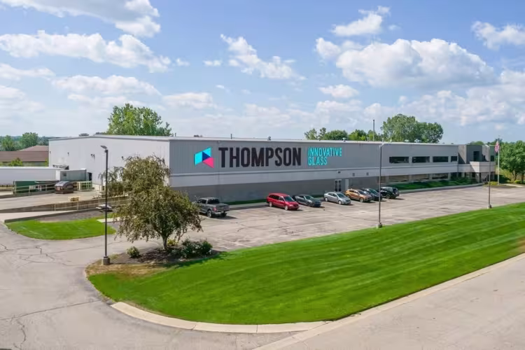 Front of Thompson Innovation building.