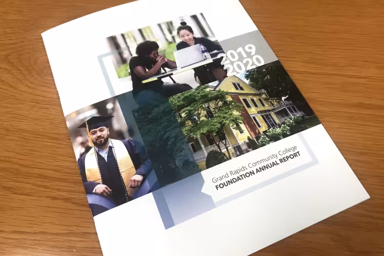 A copy of the GRCC Foundation annual report.