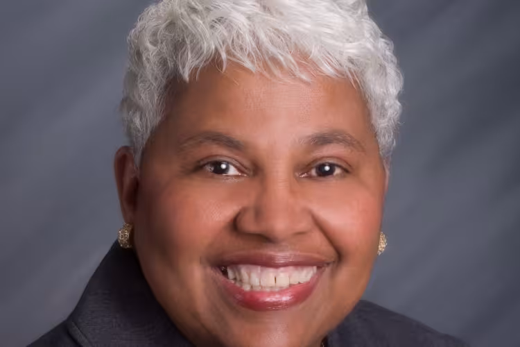 Portrait of Bev Drake.