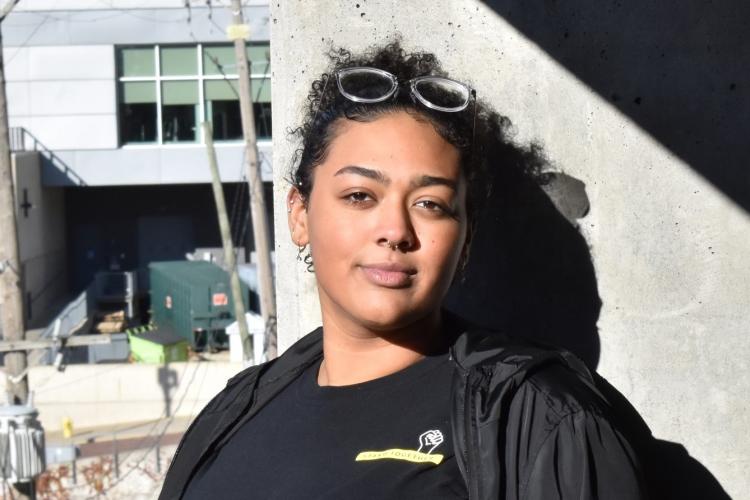 Portrait of Deidre Mitchell.