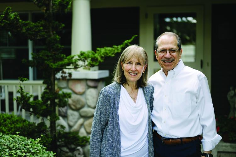 Portrait of Mary and Juan Olivarez.