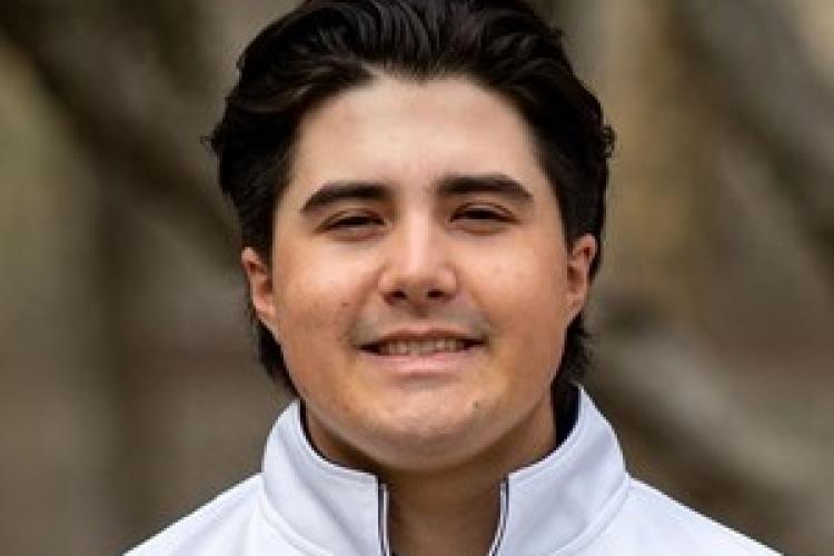 Portrait of Matthew Denhartigh. 