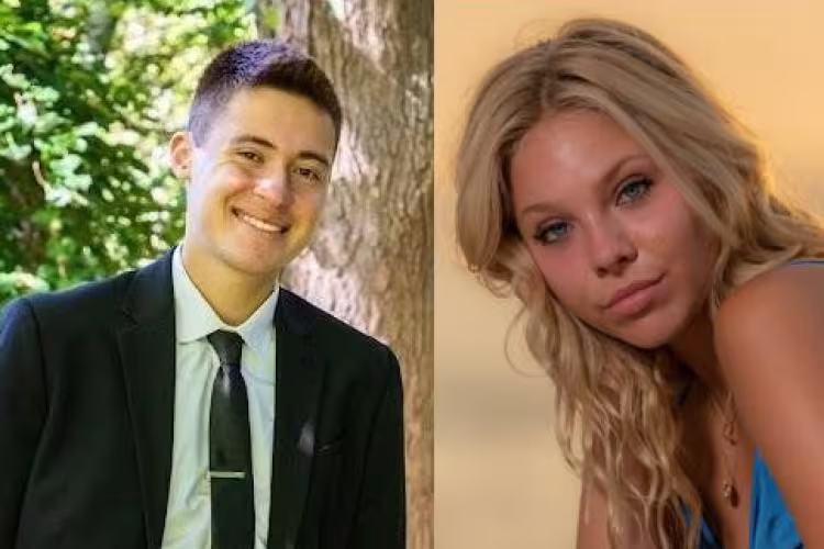 Portraits of Gabriel Gloria and Sophia Vincent.