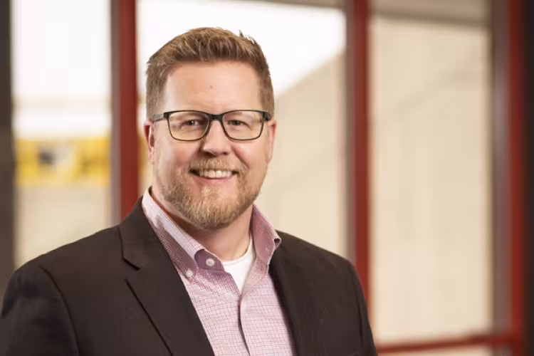 Portrait of Dean Eric Mullen.
