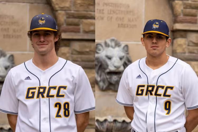 Portraits of Jared Berkenpas and Zacarias Salinas.