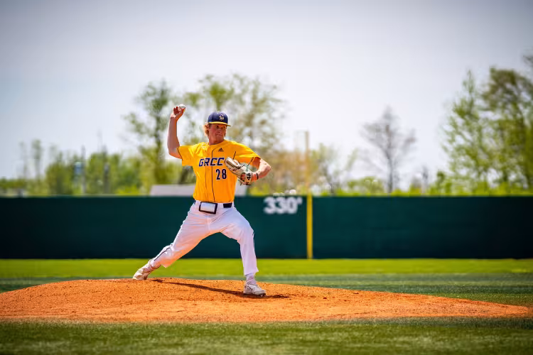 Jared Berkenpas in action.