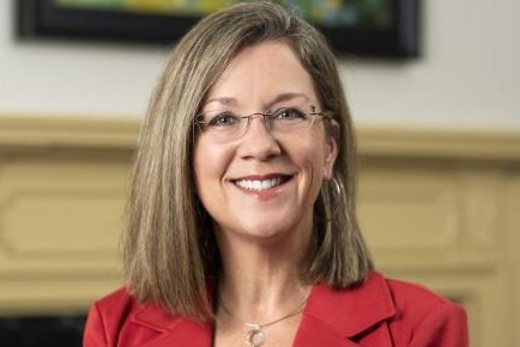 Portrait of Kristine Babcock.