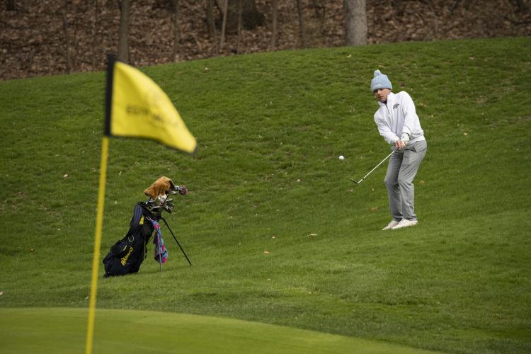 GRCC golfer in action.