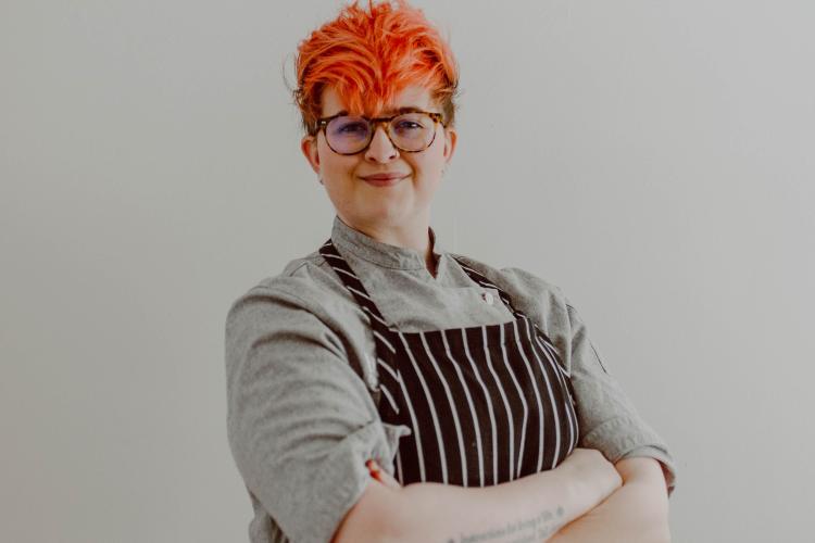 Portrait of Rachel Baas.