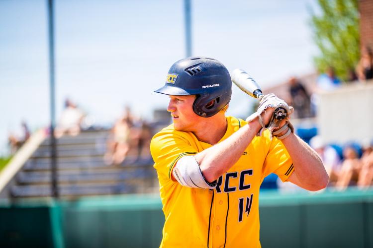 Ryan Dykstra at bat.
