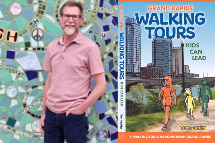 Tom Mulder headshot and bookcover