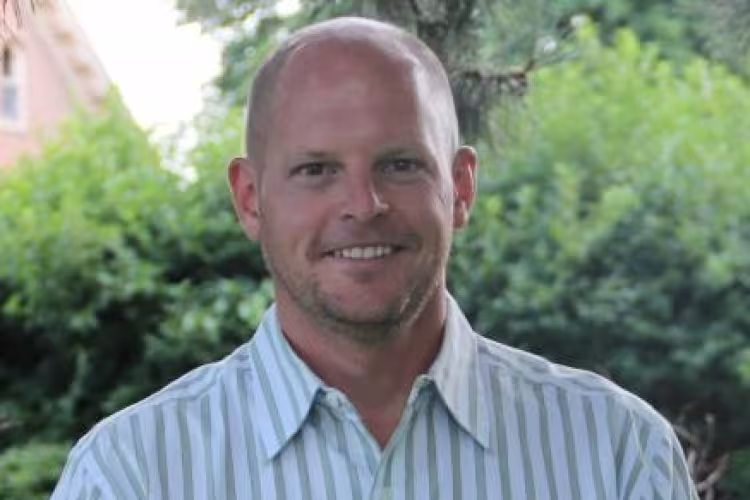 Portrait of Chad Sytsema. 