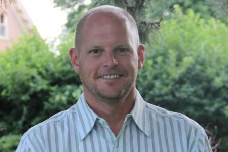 Portrait of Chad Sytsema. 