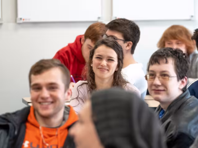 Classroom of students